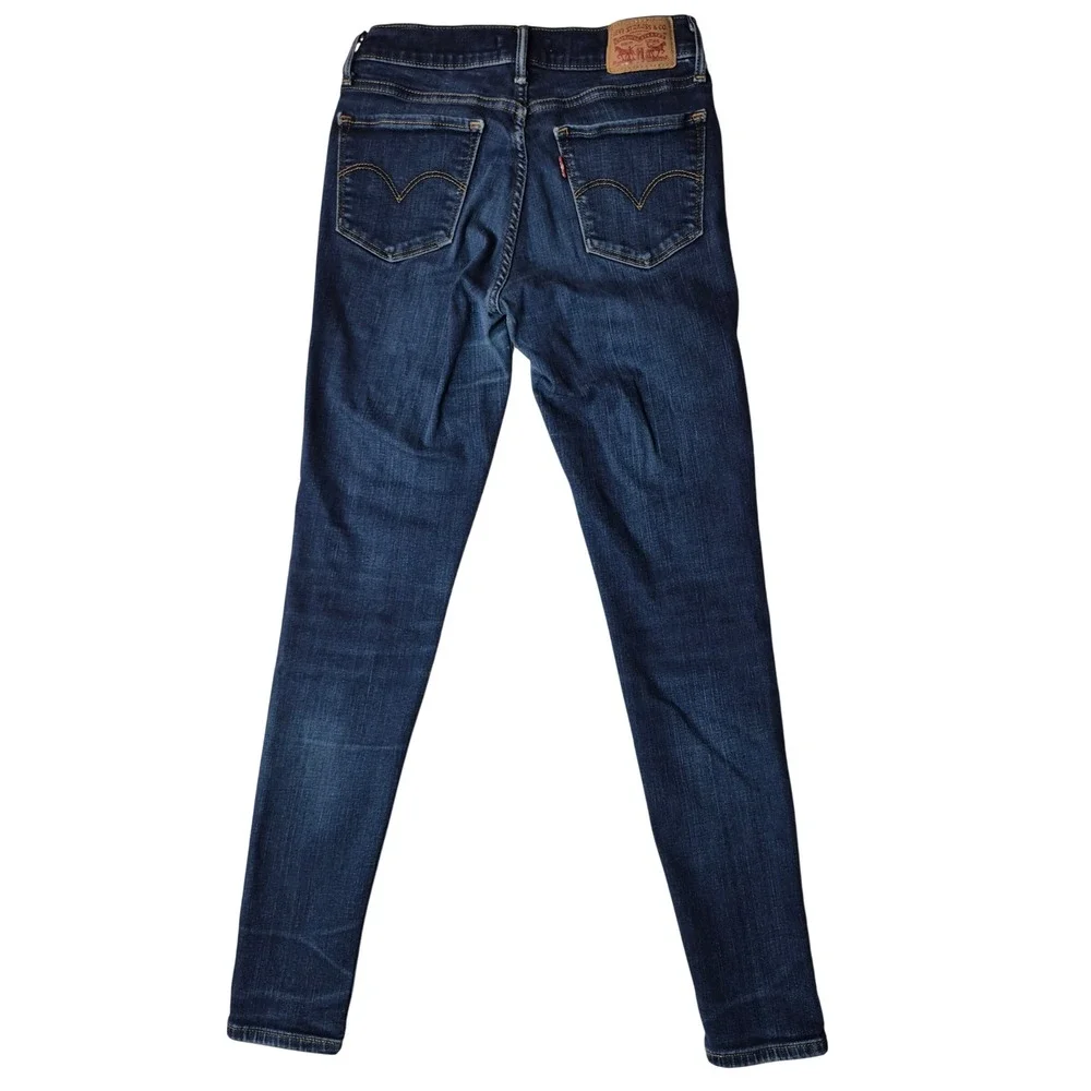 Levi's‎ 710 Super Skinny Jeans Womens 27 Dark Wash Stretch Denim